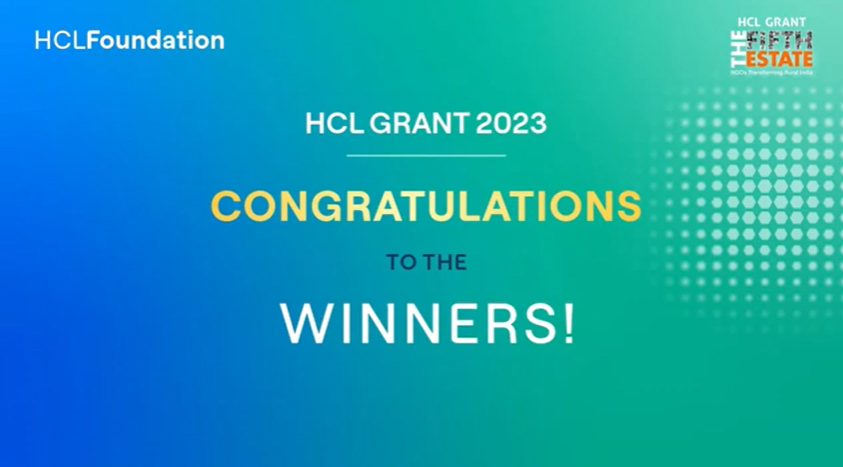 HCL Foundation announces 2023 HCL Grant recipients: top winners focused on tech-led teacher training, tuberculosis care and water body conservation